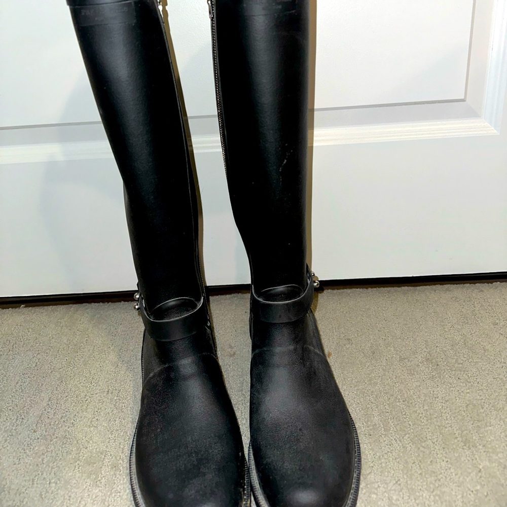 rag & bone size 38 black boots